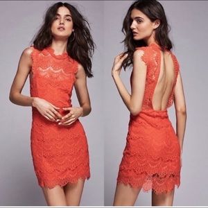 Free People Daydream Lace Bodycon Dress